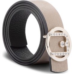 Paski damskie: Pasek Damski LIU JO - 3.5 Belt Lj Logo Str A68233 E0042 Oro Z9667