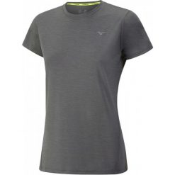 Mizuno Koszulka Treningowa Impulse Core Tee W/Castlerock Melange M. Szare bluzki sportowe damskie marki Mizuno, m, z materiału. W wyprzedaży za 79,00 zł.