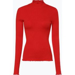 Review - Sweter damski z dodatkiem lnu, czerwony. Czerwone swetry damskie Review, s, bez wzorów, z dzianiny, bez rękawów, bez kaptura. Za 159,95 zł.