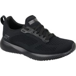 Skechers Bobs Squad 31362-BBK 36 Czarne. Czarne buty sportowe damskie Skechers, bez wzorów, z tkaniny, sportowe. W wyprzedaży za 179,99 zł.