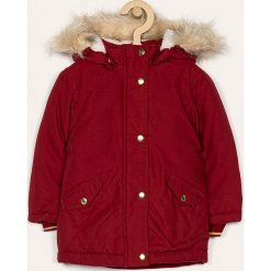 Name it - Kurtka dziecięca 92-128 cm. Brązowe kurtki dziewczęce Name it, bez wzorów, z poliesteru, krótkie, z kapturem. Za 169,90 zł.
