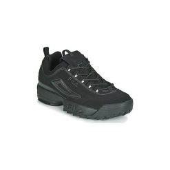 Buty Fila DISRUPTOR II. Czarne trampki męskie Fila, bez wzorów, bez zapięcia. Za 449,70 zł.