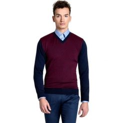Sweter GREGORIO SWG000044. Czarne swetry męskie Giacomo Conti, m, bez wzorów, z wełny, bez kołnierzyka, bez kaptura. Za 259,00 zł.