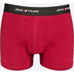 John Frank - Bokserki (3-Pack). Czerwone bokserki męskie marki John Frank, z elastanu. W wyprzedaży za 49,90 zł.