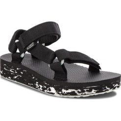 Sandały TEVA - Midform Univarsal Glow 1093577 Black. Czarne klapki damskie Teva, bez wzorów, z tworzywa sztucznego, sportowe, bez obcasa, bez zapięcia, outdoorowe. W wyprzedaży za 179,00 zł.