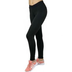 Spodnie damskie: Adidas Legginsy damskie W Fleur Tight czarne r. 36 (AB7355)