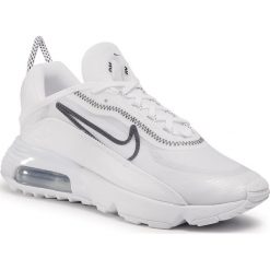 Buty NIKE - Air Max 2090 CK2612 100 White/Black/Wolf Grey. Białe półbuty damskie Nike, z tworzywa sztucznego. Za 649,00 zł.