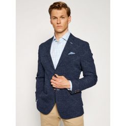 Marynarka Pierre Cardin 42601/98401/3150. Niebieskie marynarki męskie Pierre Cardin, m, bez wzorów, z poliesteru, biznesowe. Za 999,00 zł.