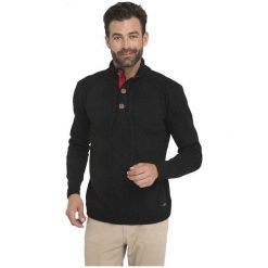 Sir Raymond Tailor Sweter Męski Wave Xl Czarny. Czarne swetry klasyczne męskie marki Sir Raymond Tailor, m, z dzianiny. Za 195,00 zł.