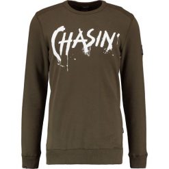 Bluzy męskie: Chasin’ LOW Bluza army