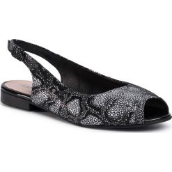 Sandały LASOCKI - RST-035-05 Black. Czarne klapki damskie Lasocki, bez wzorów, ze skóry, bez obcasa, na obcasie. Za 129,99 zł.