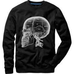 Bluza marki UNDERWORLD unisex X-ray skull. Czarne bluzy damskie Underworld, xxl, bez wzorów, z materiału, bez kołnierzyka, bez rękawów, bez kaptura. Za 119,99 zł.