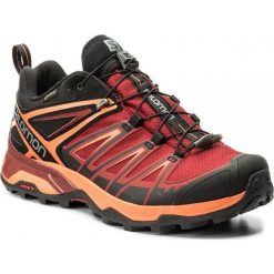Buty trekkingowe męskie: Salomon Buty męskie X Ultra 3 GTX Black/Red Dalhia r. 42 (398670)