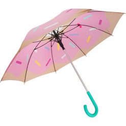 Parasole: Parasol "Donut" w kolorze jasnoróżowym - dł. 87 cm