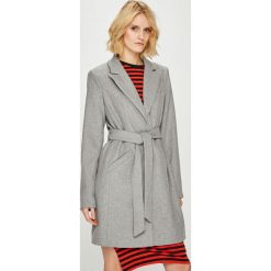 Vero Moda - Płaszcz. Szare kurtki damskie Vero Moda, s, bez wzorów, z bawełny, klasyczne. W wyprzedaży za 189,90 zł.