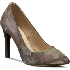 Szpilki: Szpilki CARINII – B3271 Welur Taupe Folia Moro