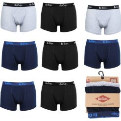 Bokserki Lee Cooper 8pak Mix1. Bokserki damskie xxl, z elastanu. Za 99,90 zł.