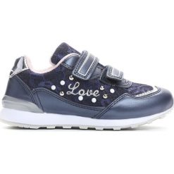Buty sportowe dziewczęce: Granatowe Buty Sportowe Unique Girl
