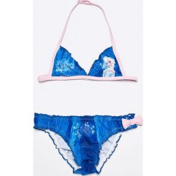 Blukids - Strój kąpielowy dziecięcy 104-128 cm. Szare stroje dwuczęściowe dziewczęce marki Blukids. Za 59,90 zł.