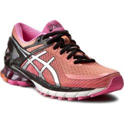 Buty ASICS - Gel-Kinsei 6 T692N Peach melba/Silver/Pink Glow 7693. Różowe buty damskie do biegania marki Asics, ze skóry ekologicznej. W wyprzedaży za 429,00 zł.