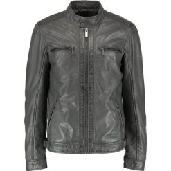 Oakwood STEVEN Kurtka skórzana grey. Szare kurtki męskie bomber Oakwood, l, z materiału. W wyprzedaży za 799,20 zł.