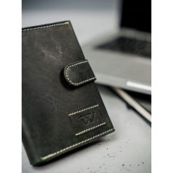 Portfel męski skórzany Always Wild N4L-WA2 czarny. Czarne portfele męskie ALWAYS WILD, bez wzorów. Za 44,99 zł.
