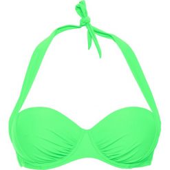 Stroje dwuczęściowe damskie: Biustonosz bikini na fiszbinach bonprix zielony miętowy