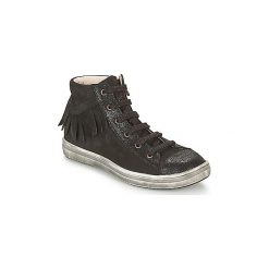 Buty Dziecko GBB FRANCESCA. Czarne trampki dziewczęce GBB, bez wzorów, bez zapięcia. Za 295,20 zł.