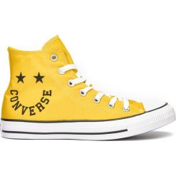 Converse Chuck Taylor All Star Hi Tenisówki Żółty. Żółte trampki męskie Converse, bez wzorów, z materiału, retro, bez zapięcia. Za 343,95 zł.