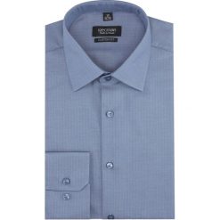 Koszula versone 2226 długi rękaw custom fit niebieski. Niebieskie koszule męskie Recman, m, bez wzorów, bez kołnierzyka, z długim rękawem. Za 149,00 zł.
