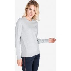 Tommy Hilfiger Taly Sweter Szary. Szare bluzy damskie TOMMY HILFIGER, xs, bez wzorów, z bawełny, bez rękawów, bez kaptura. Za 498,95 zł.