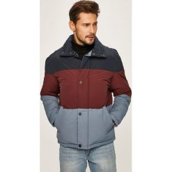 Jack & Jones - Kurtka. Niebieskie płaszcze męskie Jack & Jones, xl, bez wzorów, z bawełny, krótkie, bez kaptura. W wyprzedaży za 239,90 zł.