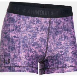 Spodenki sportowe męskie: Under Armour Spodenki damskie HeatGear Armour Printed Shorty różowe r. S (1302777-924)