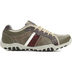 Buty sportowe męskie: Ciemnobeżowe Buty Sportowe Say Woow