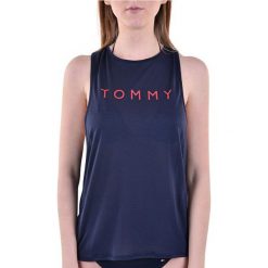 Tommy Hilfiger Kamizelka damska Wrap Tank Top Navy Blaze r UW0UW01524-416 (rozmiar S). Niebieskie koszulki damskie TOMMY HILFIGER, s, bez wzorów, bez kaptura. W wyprzedaży za 141,00 zł.
