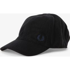 Fred Perry - Męska czapka z daszkiem, niebieski. Niebieskie czapki męskie Fred Perry, bez wzorów, z wełny. Za 249,95 zł.