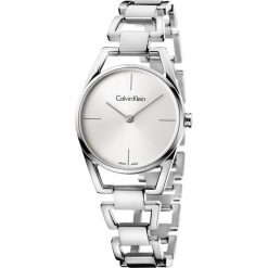 Calvin Klein Dainty Zegarek Srebrny. Szare zegarki damskie Calvin Klein, srebrne. Za 1146,95 zł.