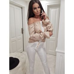 Hiszpanka MORGAN. Koszule damskie Divinostyle, na co dzień, s, w koronkowe wzory, z elastanu, bez kołnierzyka, bez rękawów. Za 109,00 zł.