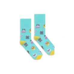 BananaSocks - skarpetki Cat Lover. Niebieskie skarpetki damskie Banana socks. Za 27,99 zł.