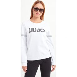 BLUZA LIU JO SPORT. Szare bluzy sportowe damskie Liu Jo Sport, s, w paski, z elastanu, bez rękawów, bez kaptura. Za 499,00 zł.
