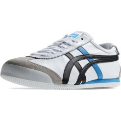 Buty Asics Onitsuka Tiger Mexico 66 (HL7C2-0152). Niebieskie buty sportowe męskie Asics, ze skóry, bez zapięcia. Za 147,99 zł.