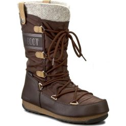 Śniegowce MOON BOOT - Monaco Felt 24003200005 Testa Di Moro. Pomarańczowe kozaki damskie Moon Boot, na zimę, ze skóry ekologicznej, bez obcasa, bez zapięcia. W wyprzedaży za 519,00 zł.