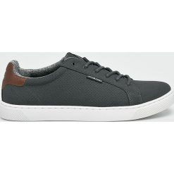 Jack & Jones - Tenisówki. Szare tenisówki męskie marki Jack & Jones, z materiału, na sznurówki. W wyprzedaży za 169,90 zł.