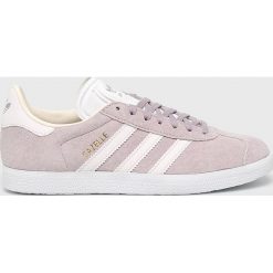 Adidas Originals - Buty Gazelle. Fioletowe buty sportowe damskie adidas Originals, bez wzorów, ze skóry, sportowe. W wyprzedaży za 339,90 zł.
