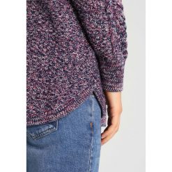 Swetry klasyczne damskie: GAP Maternity CABLE TNECK Sweter dark blue