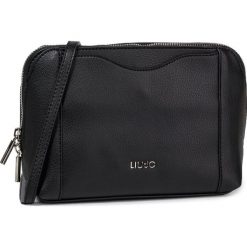 Torebka LIU JO - S Crossbody N69199 E0221 Nero 22222. Czarne listonoszki damskie Liu Jo, z aplikacjami, ze skóry ekologicznej, zdobione, bez dodatków. Za 469,00 zł.