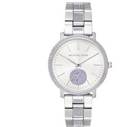 Zegarek MICHAEL KORS - Jaryn MK3855 Silver/Silver. Szare zegarki damskie marki Michael Kors. W wyprzedaży za 1069,00 zł.