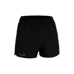Spodenki do rugby R500 męskie. Czarne spodenki i szorty męskie OFFLOAD, m, bez wzorów, z elastanu. Za 59,99 zł.