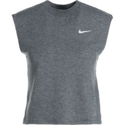 Nike Performance MOCK RUN DIVISION Koszulka sportowa black. Czarne t-shirty damskie marki Nike Performance, xl, z elastanu. W wyprzedaży za 142,35 zł.