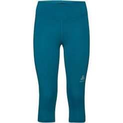 Odlo Spodnie damskie Tights 3/4 SLIQ C/O niebieskie r. S (349241). Niebieskie spodnie sportowe damskie marki Odlo, s. Za 138,95 zł.